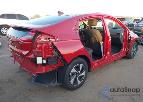 2019 Hyundai Ioniq Hybrid Sel z USA, uszkodzony, nr VIN KMHC75LC8KU132474